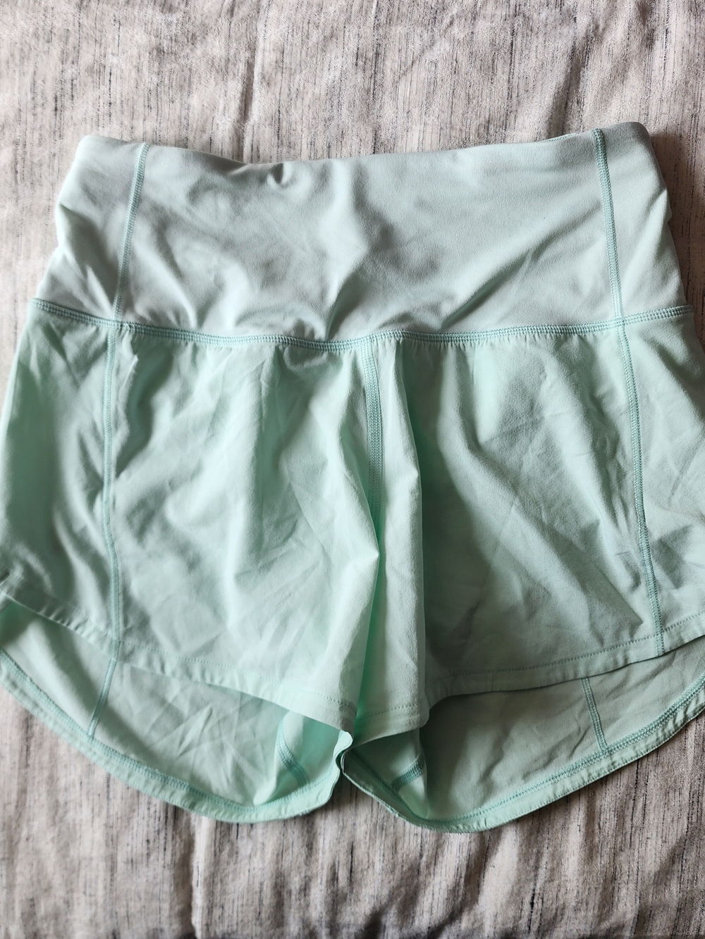 lululemon Mint Athletic Running Shorts Size 2